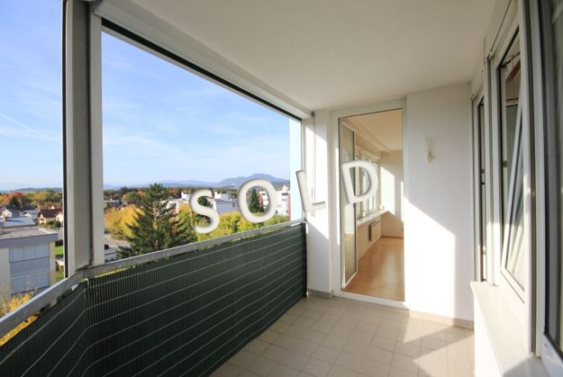 SOLD – Beautiful apartment with big loggia and garage in quiet and sunny position
