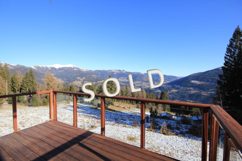 SOLD – Very beautiful chalet in fantastic and sunny position